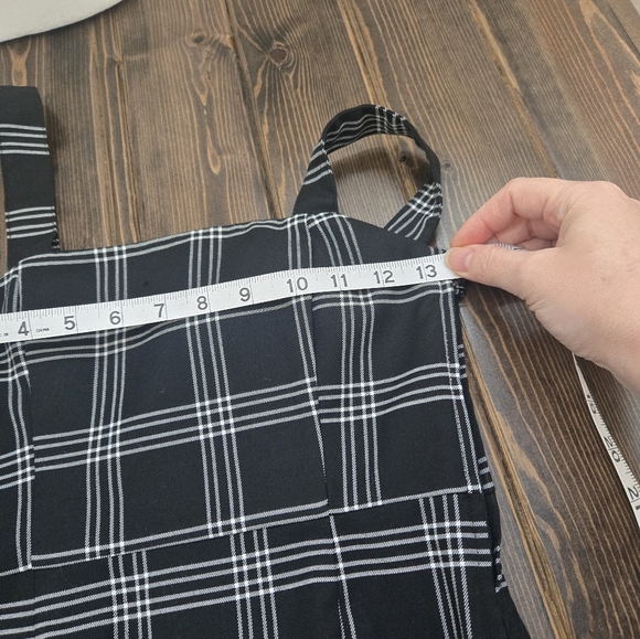 H&M Black and White Checkered Mini Dress - Picture 8 of 8